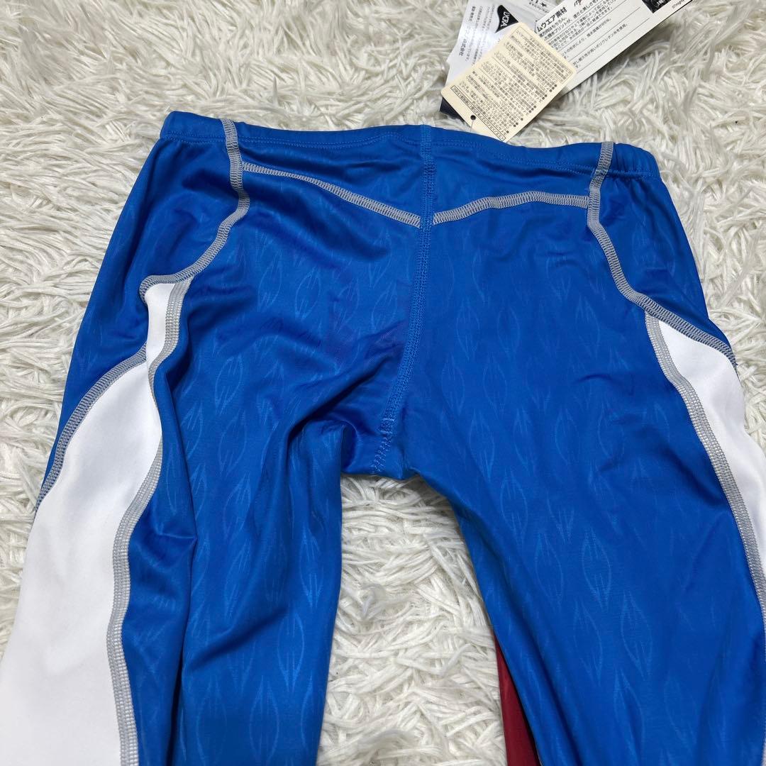 未使用タグ付き　MIZNO アクセルスーツ　ロングスパッツAS 競泳水着　M