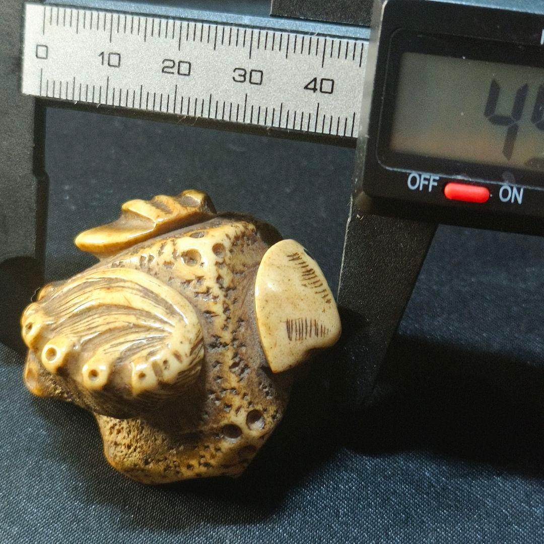 根付 貝尽くし 鹿角彫り 江戸骨董 古美術品 旧家蔵出美品 蒐集家放出 時代物