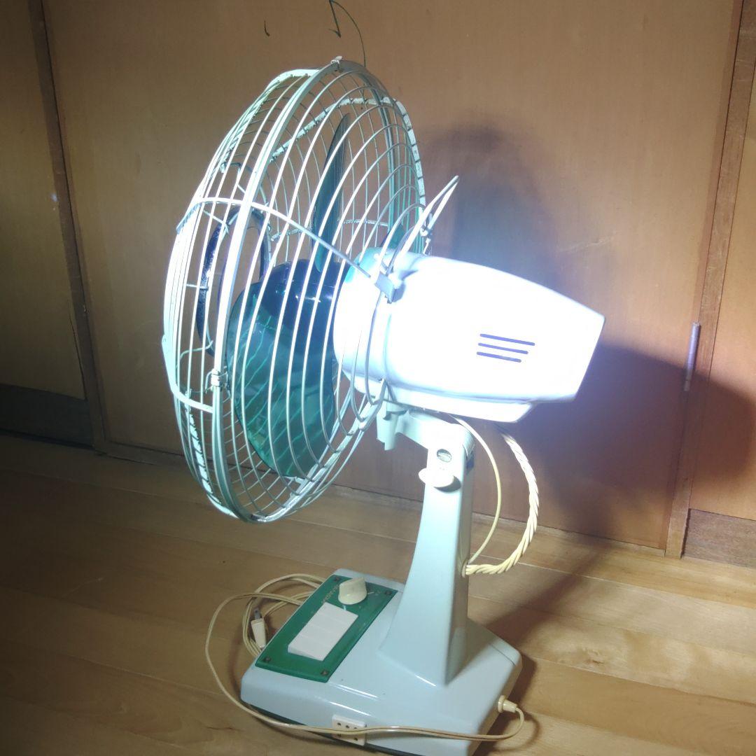 ⭐KAWASAKI ELECTRIC レトロ扇風機 3枚羽根 貴重❗