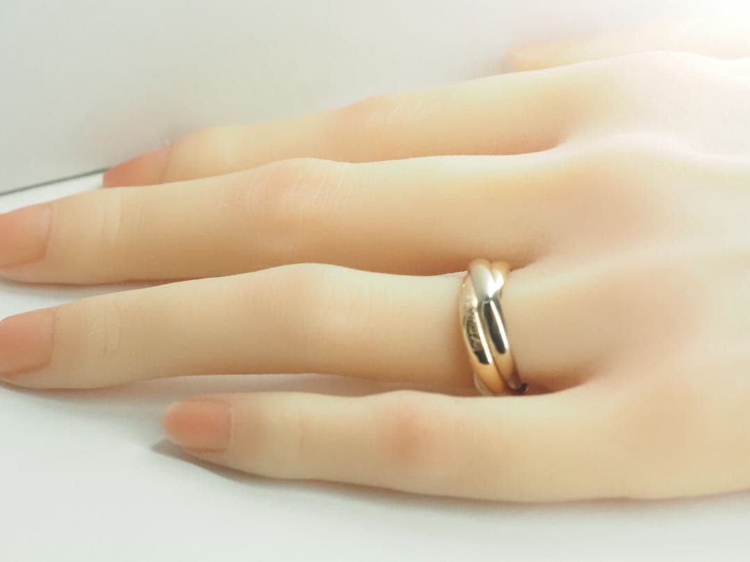 カルティエ　トリニティリング 750YG/WG/PG 53号(12.5号)