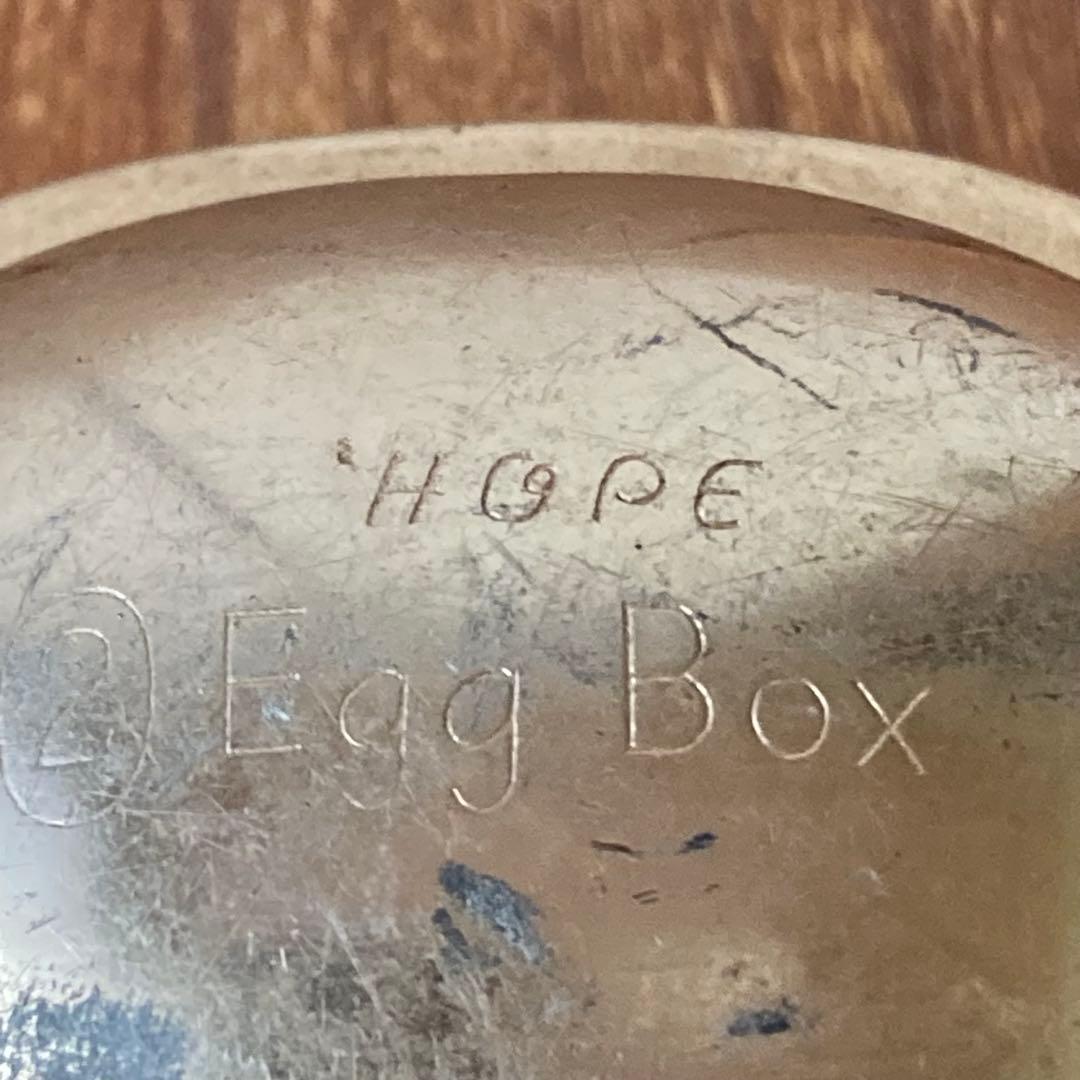 ② アンティーク レア HOPE社 Egg Box エッグボックス エッグケース