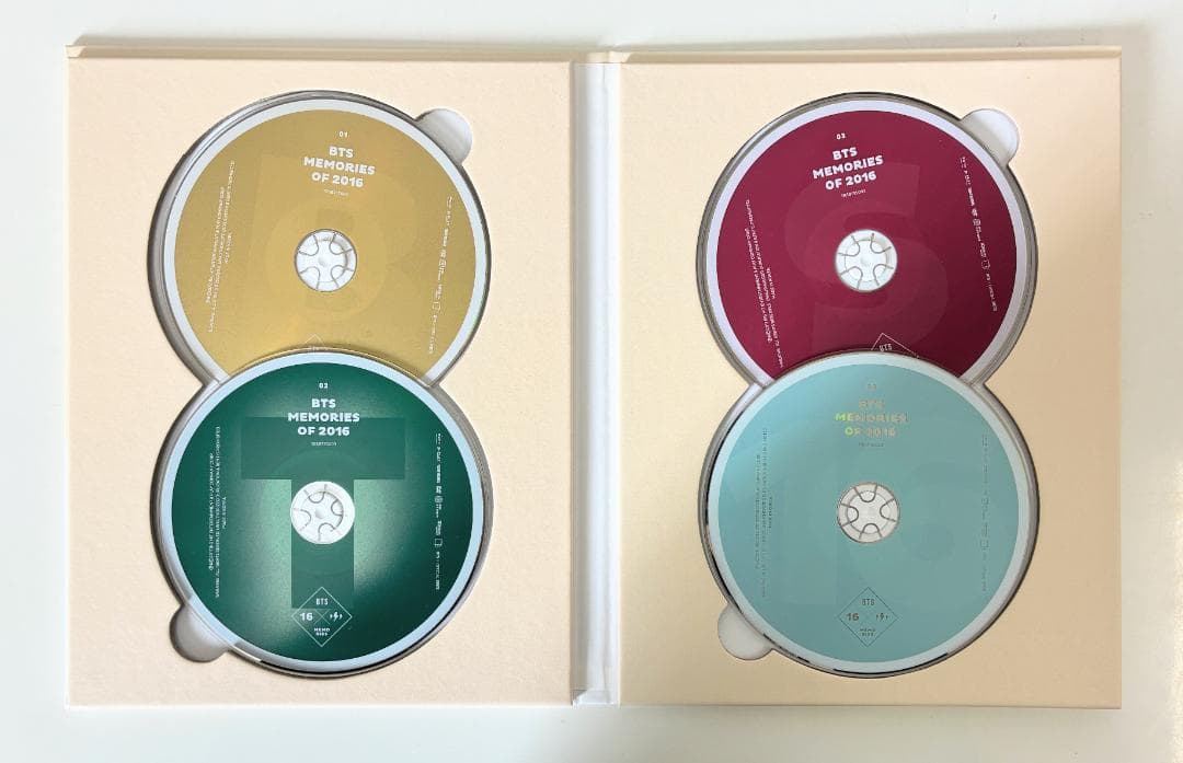 BTS MEMORIES OF 2016 DVD 日本版（G937）