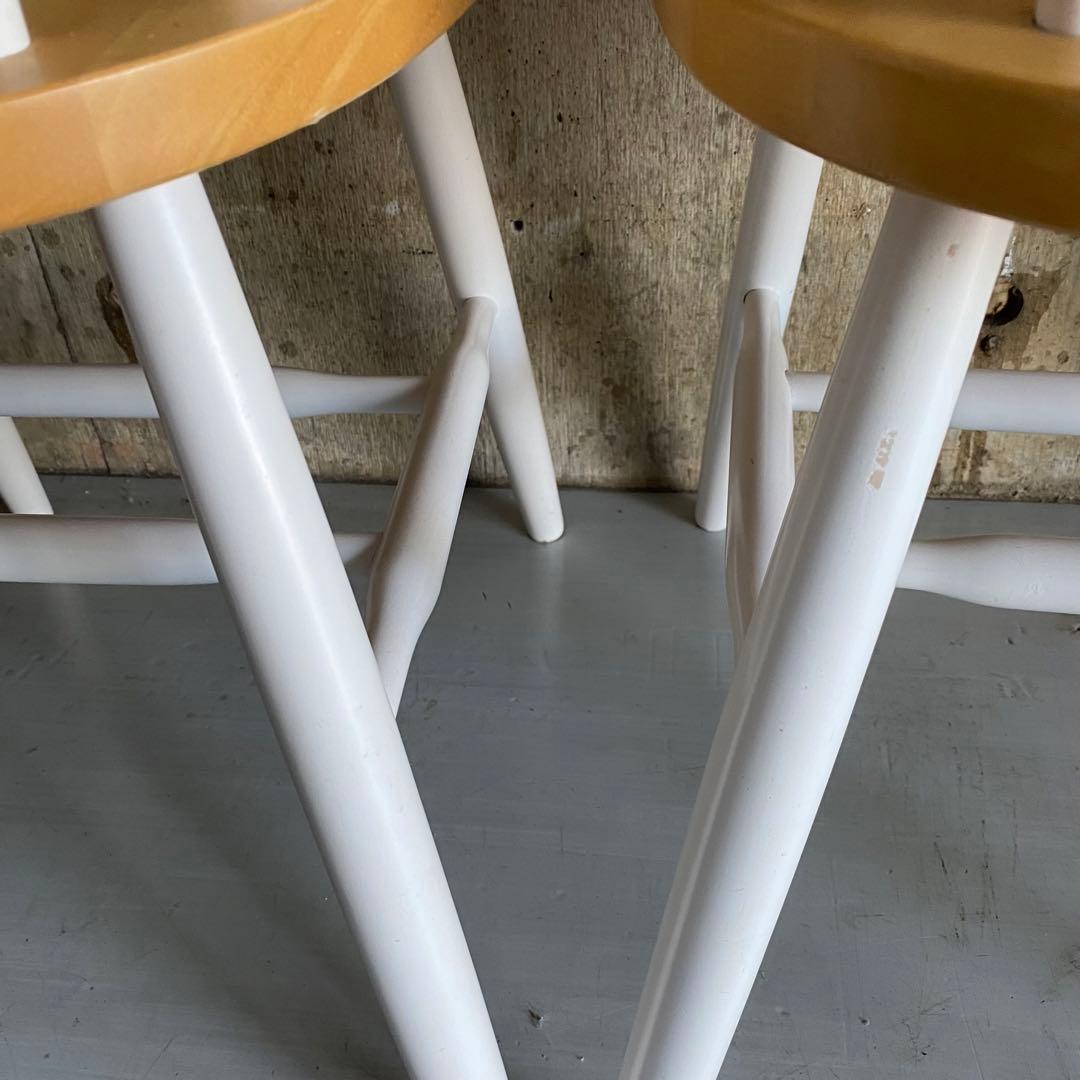 ダイニングテーブルセット　ダイニングチェア　タイルトップ　カントリー　レトロ