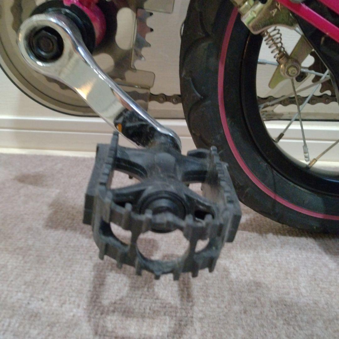 へんしんバイク　ピンク　１２インチ