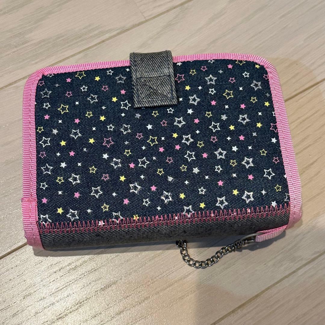 【平成当時レア】シール帳 えんじぇるラビリン　デニム チェーン　クローバー