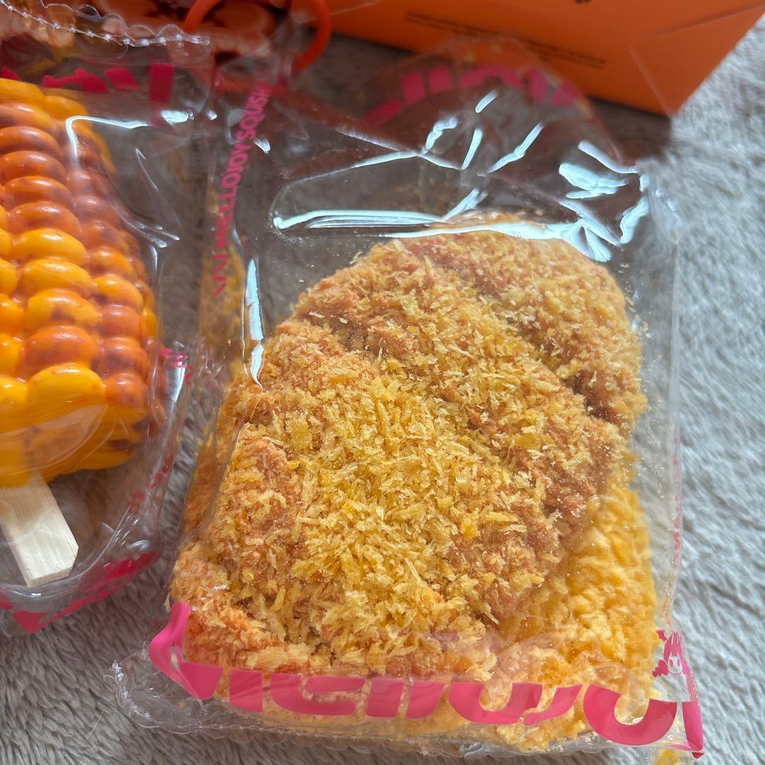 Mellojoy スクイーズ　和食シリーズ　とんかつ　コーン