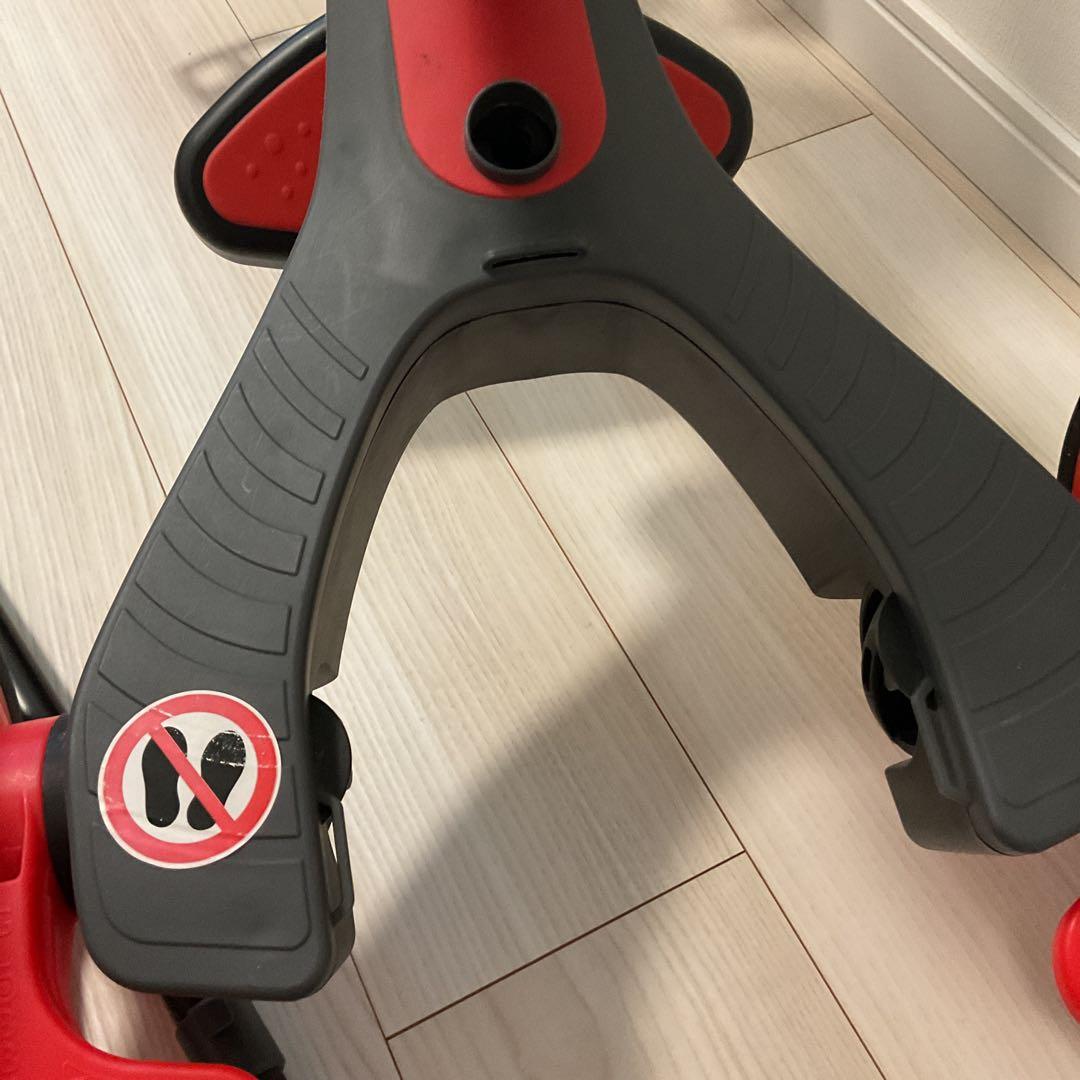 美品　GLOBBERグロッバー エクスプローラー トライク 3in1 レッド　赤