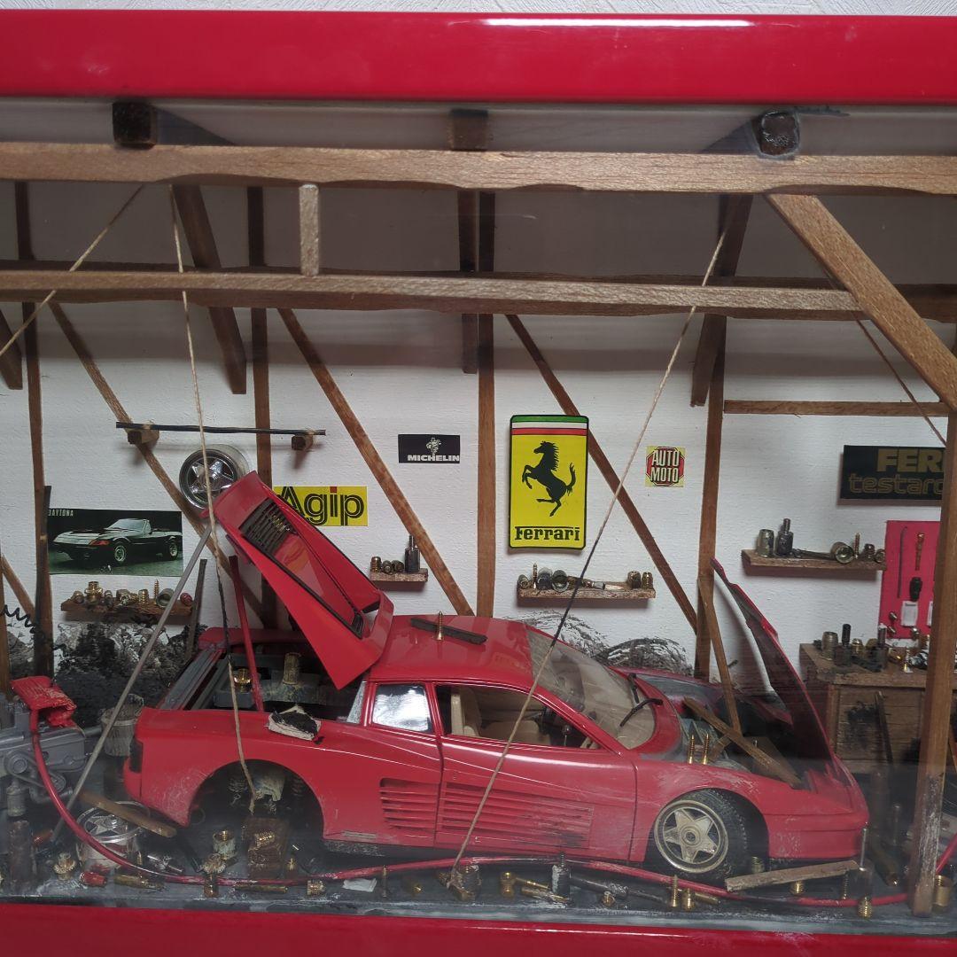 パトリック　リシャール　ガレージ　模型　フェラーリ