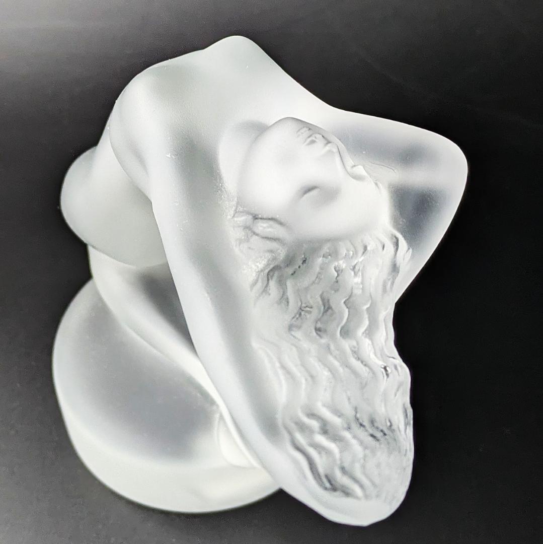 草*認様 ラリック カーマスコット 風の女神クリュシスカー美品 フランス アール