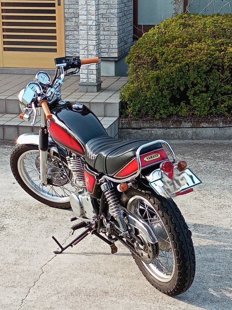 ヤマハ SR400 Fi車用 レッドサンバースト外装Set