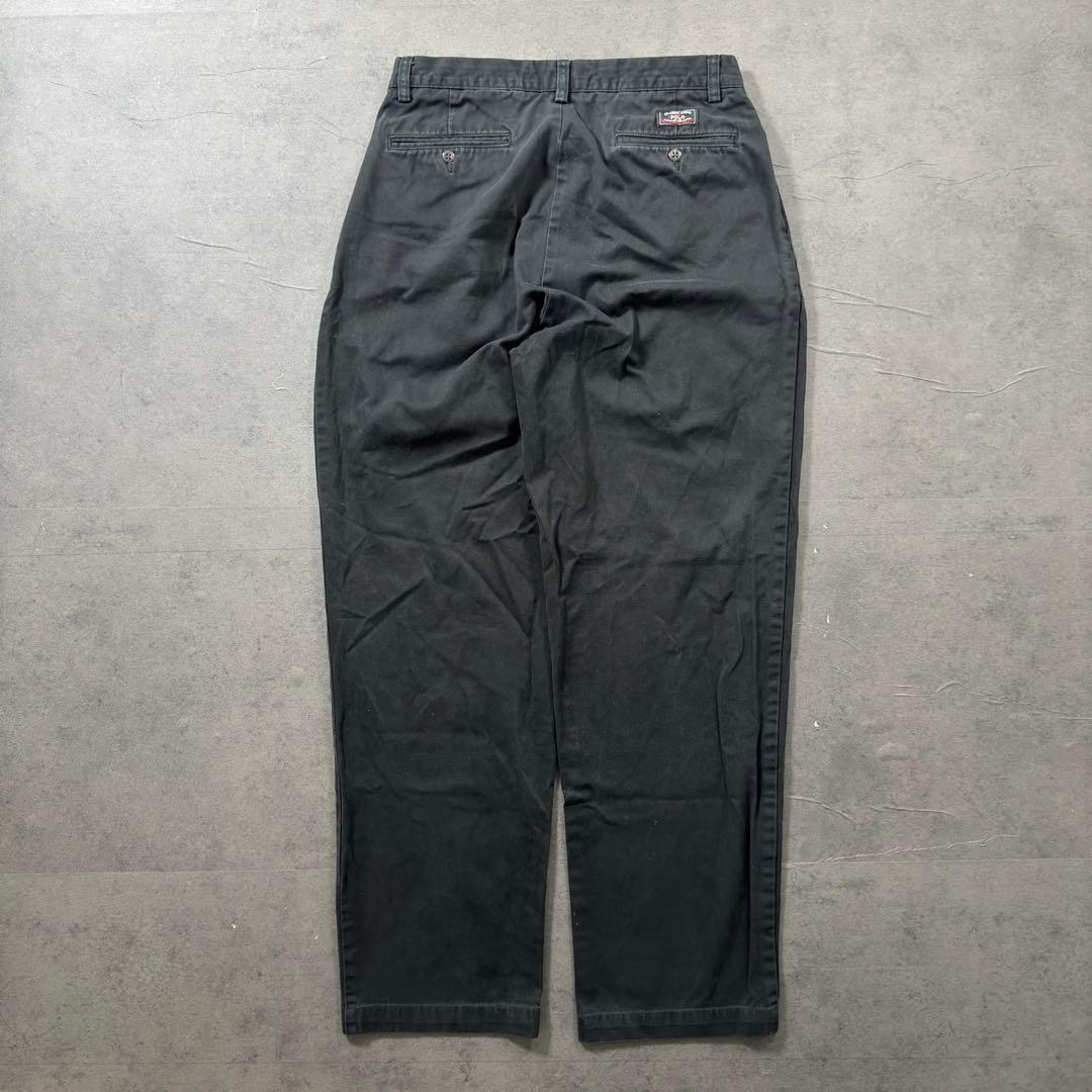 PoloRalphLauren ANDREWブラック ポロチノ W33L32古着