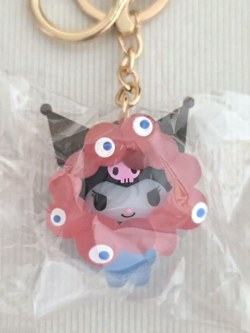 サンリオミャクミャクなりきりマスコットキーホルダークリアカラー全7種コンプリート