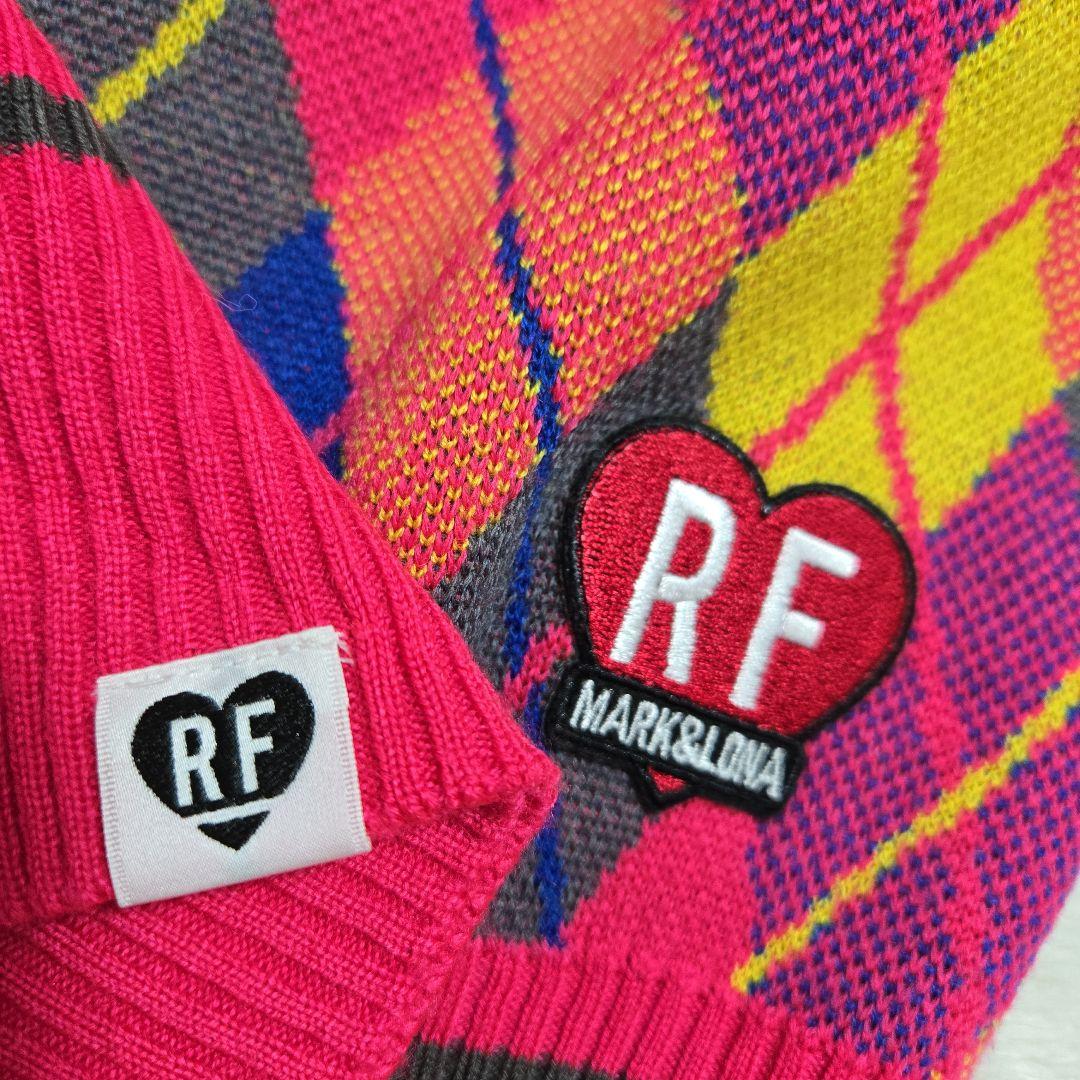 美品 マークアンドロナ アーガイル柄 セットアップ 日本製 近年モデル