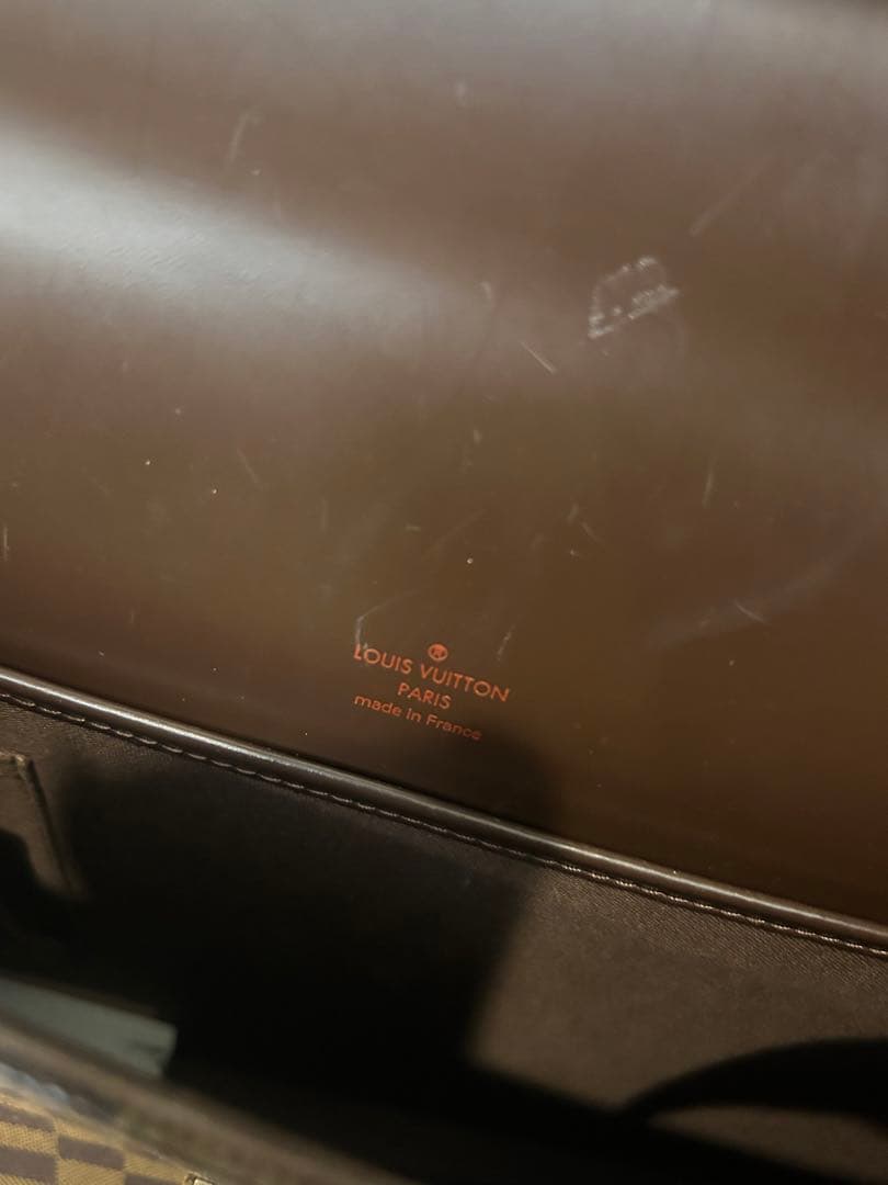 ルイヴィトン ブリーフケース ダミエ アルトナPM エベヌ【中古】メンズ