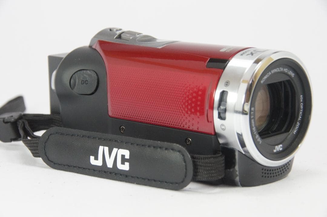 【極美品】JVC Everio GZ-HM199 ビデオカメラ レッド 箱付き