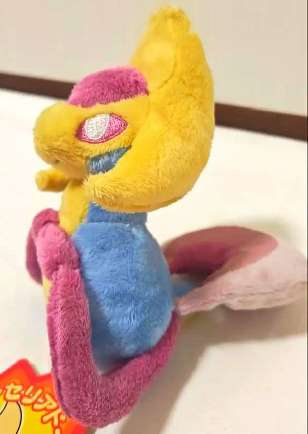 【タグ付き】ポケモンセンター クレセリア ぬいぐるみ