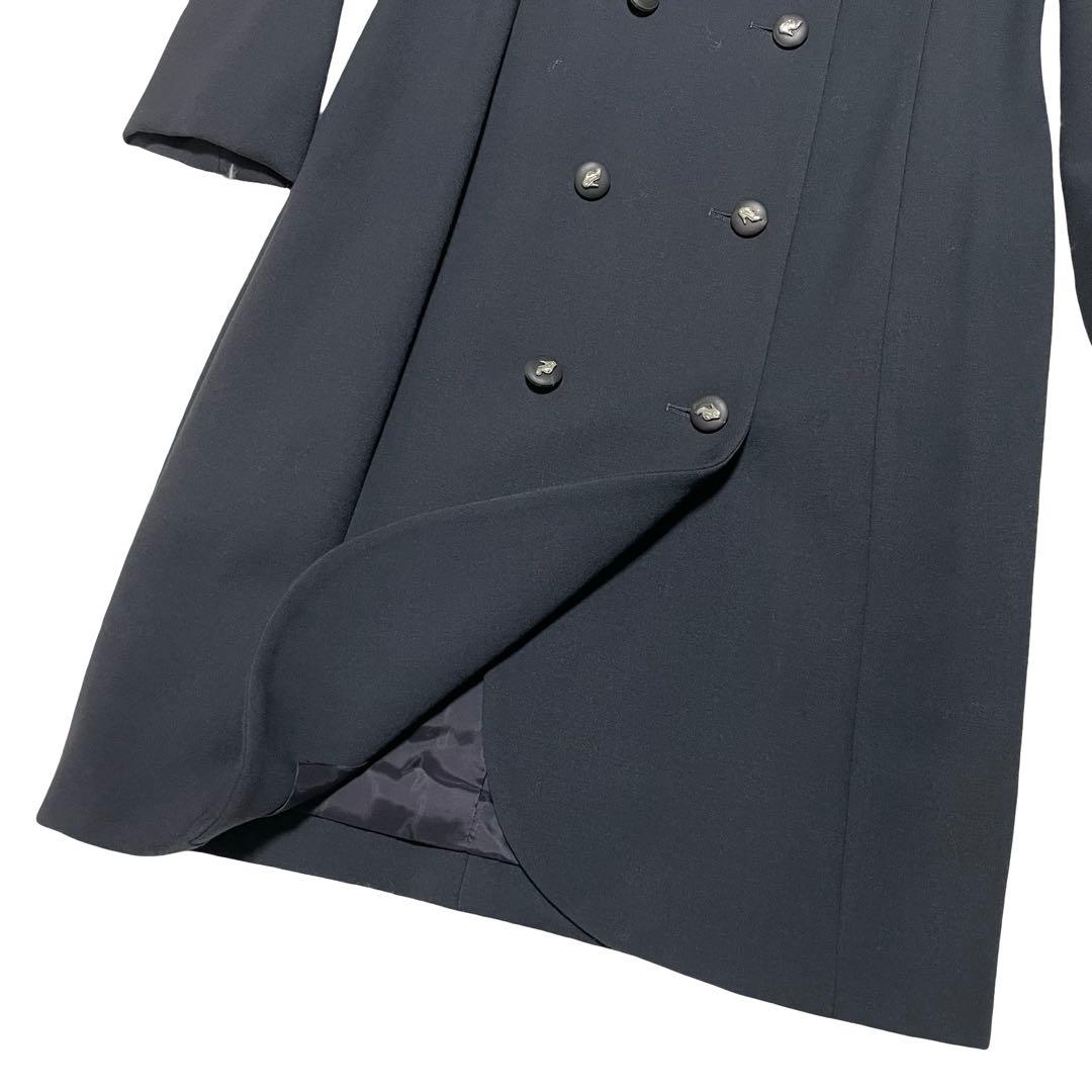 サルヴァトーレ フェラガモ　ロングコート　レディース　40 グレー　シルバー