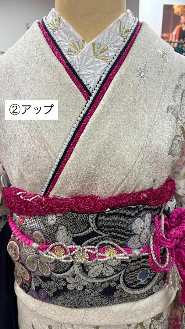 ミケにゃん様　振袖9点フルセット、小物セット【369】