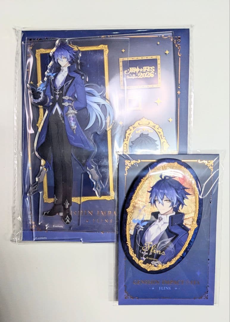 原神 FES 2026 フリンズ アクリルスタンド 缶バッジ