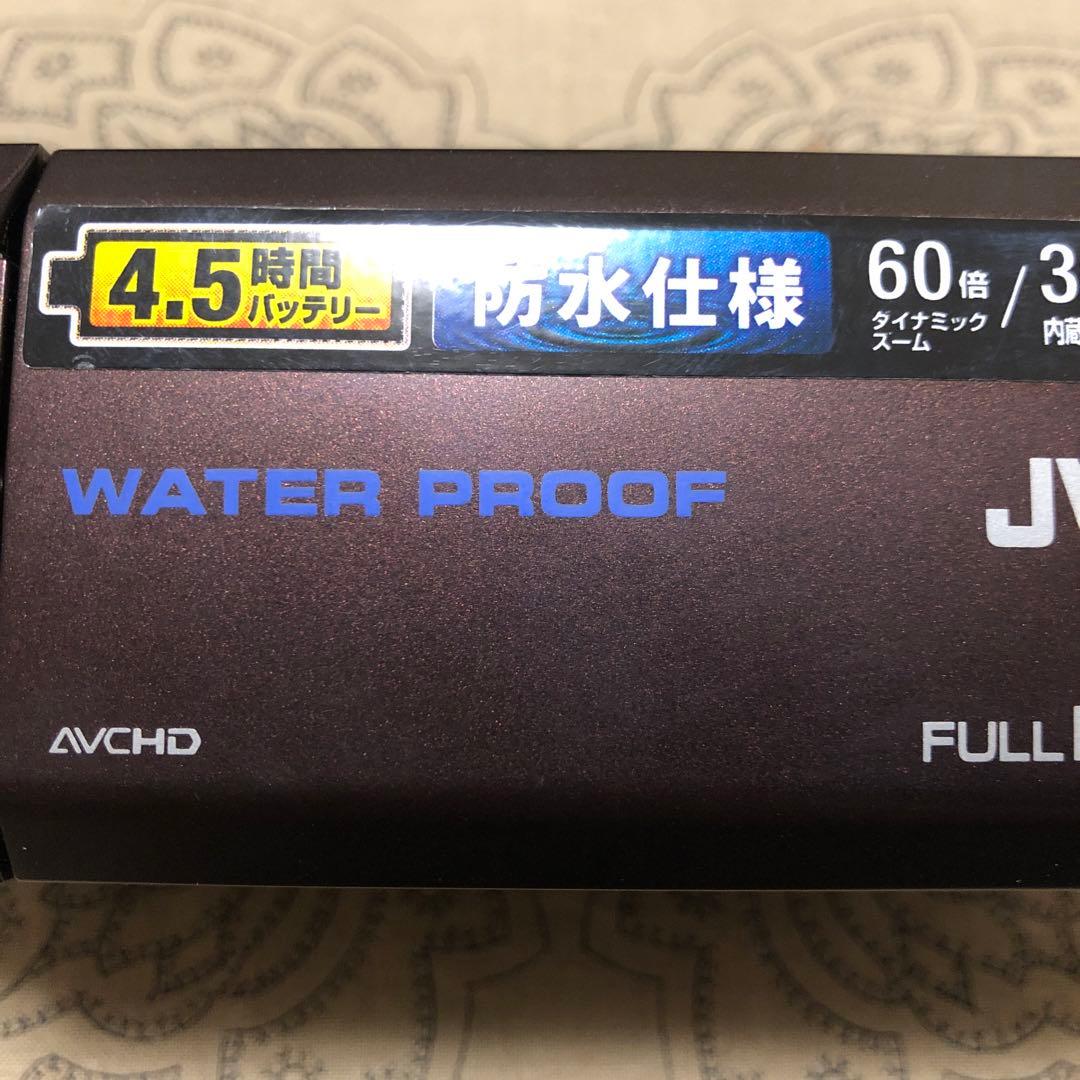 美品 JVC GZ-R70 ビデオカメラ 防水 32GB内蔵メモリー