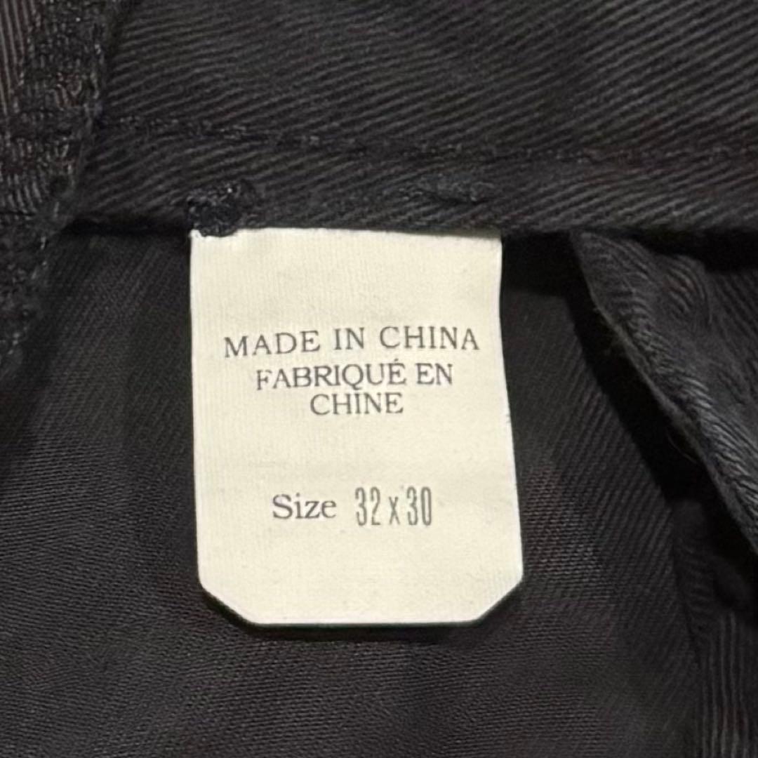 美品 RRL 炭黒 ブラック チノ トラウザーズ パンツ W32 ラルフローレン