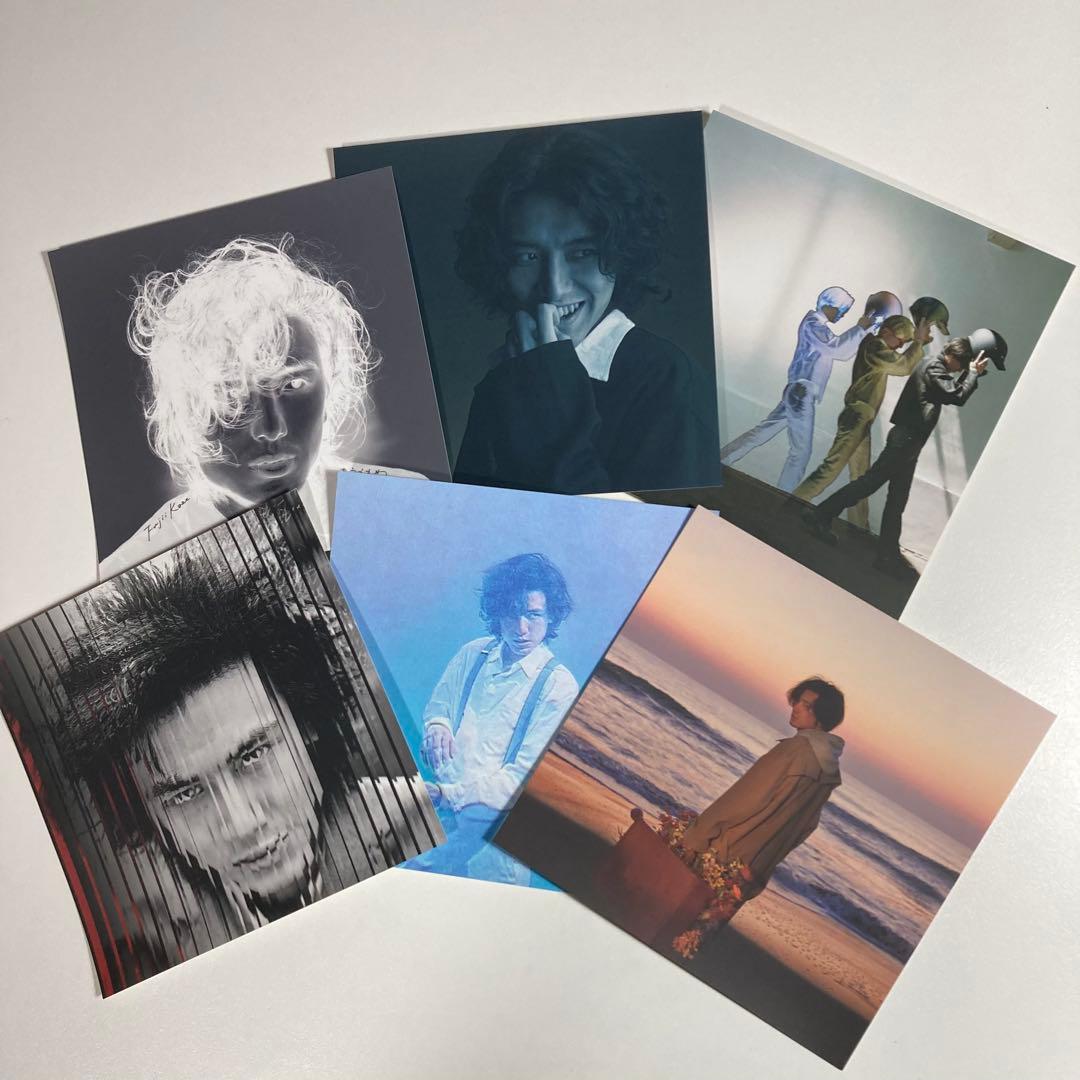 藤井風 シングルアートワーク フレークシール 付箋 セット売り