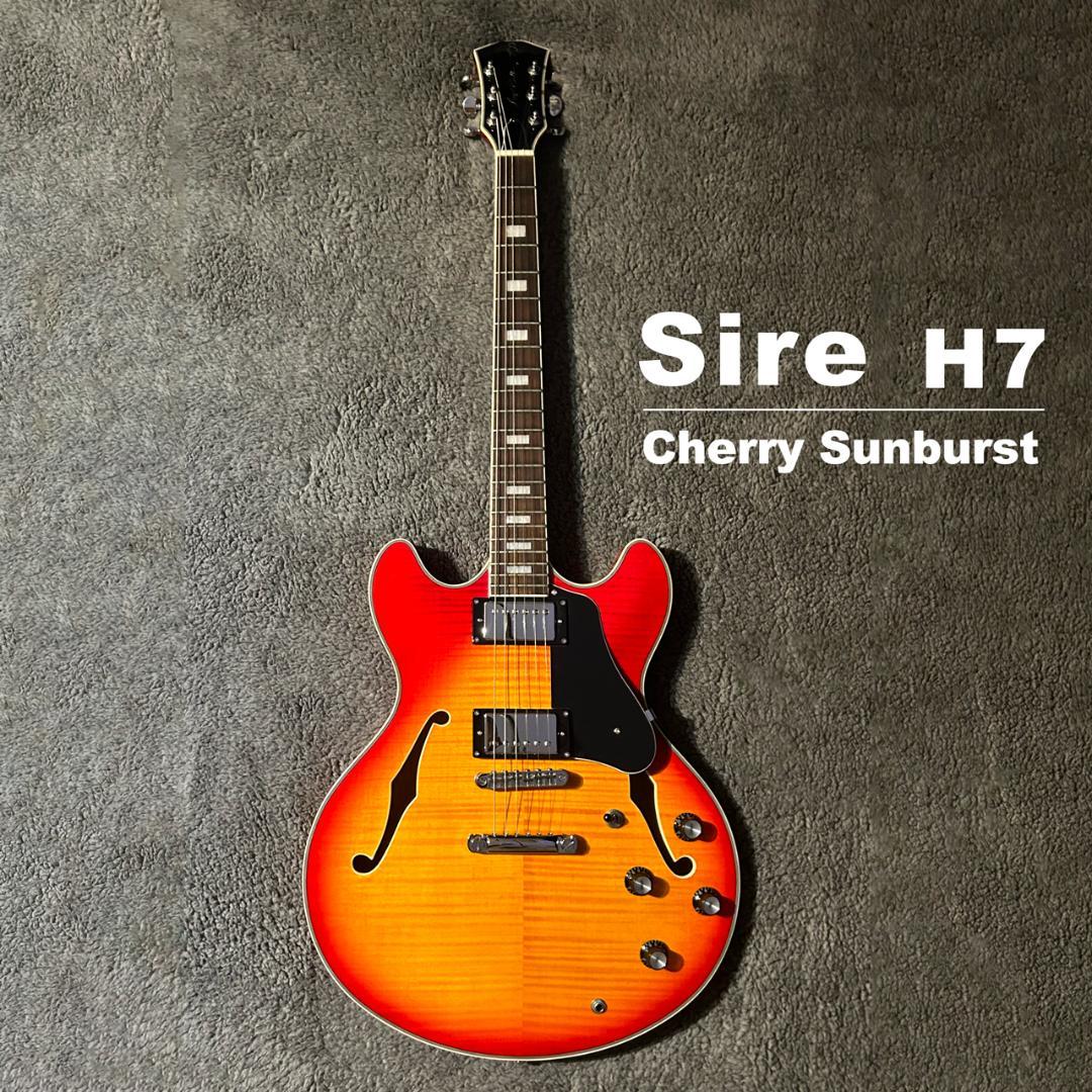 SIRE H7 Cherry Sunburst サイアー セミアコ