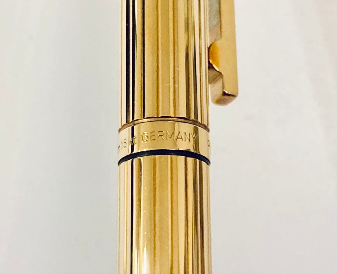 18kt金張り◆ペリカン高級ボールペン　シグナム 特別仕様18金 Pelikan