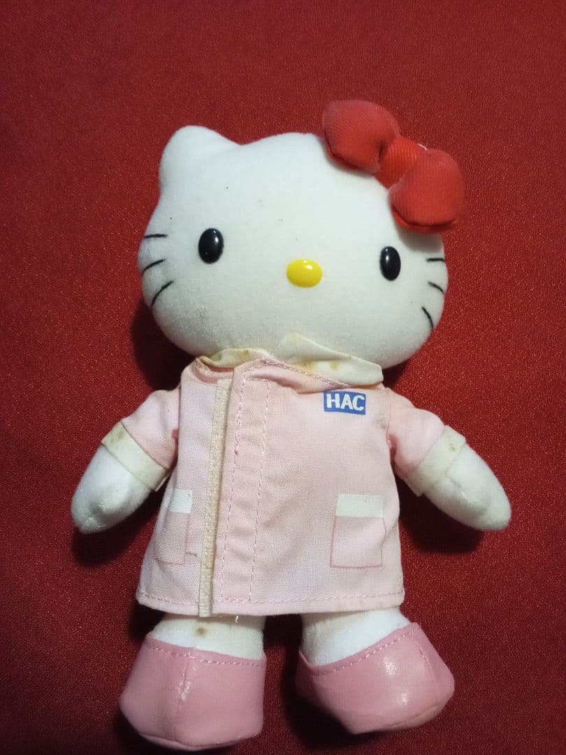 【激レア！非売品！】昭和レトロ★ハローキティ★ぬいぐるみ