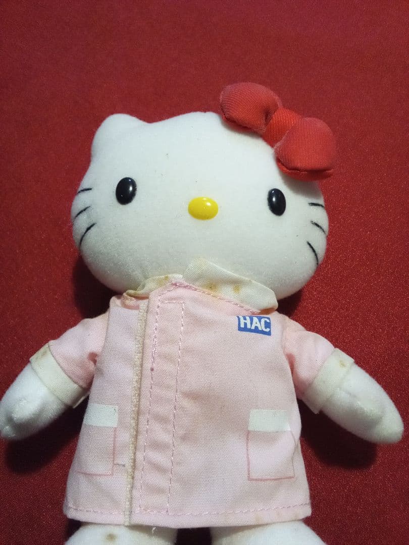 【激レア！非売品！】昭和レトロ★ハローキティ★ぬいぐるみ