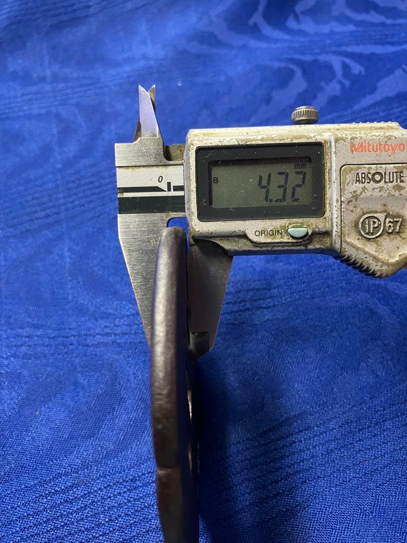 鍔　大刀鍔　日本刀　時代物　金銀象嵌　太公望　武具　刀