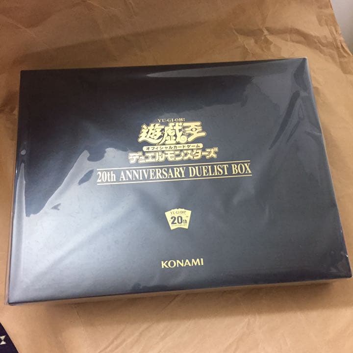 遊戯王20th ANNIVERSARY DUELIST BOX1個 未開封