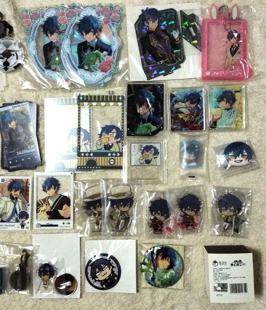 あんスタ　漣　ジュン　セット　缶バ　アクスタ　アクキー　中国　韓国　コスマス