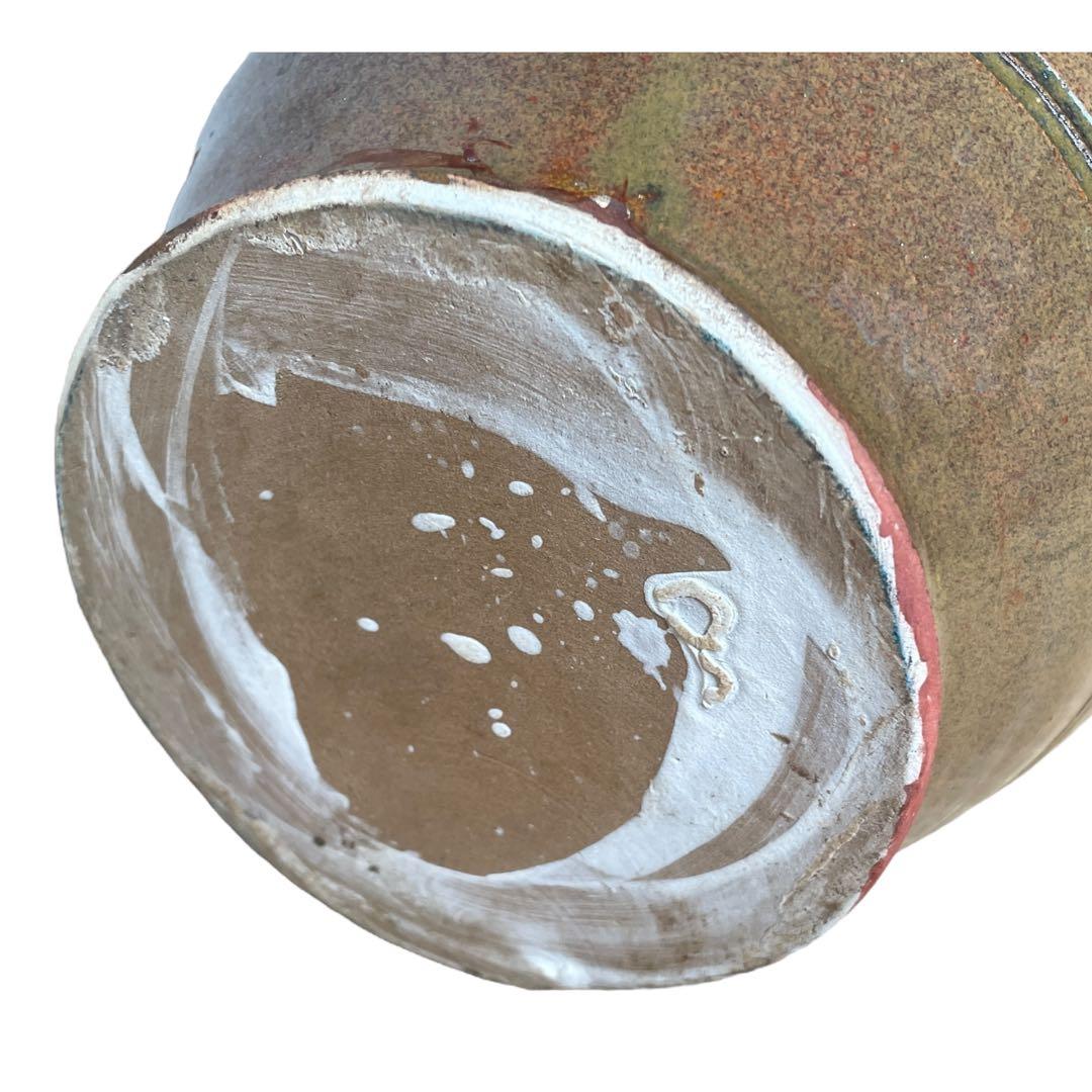 【小鹿田焼】 壺 花瓶 花器 フラワーベース 民芸 民藝 バーナードリーチ 柳