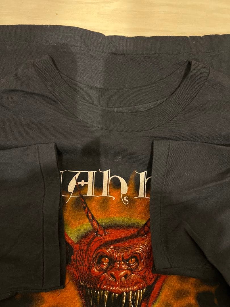 オリジナル 80s Uriah Heep ABOMINOG 1982 ツアーT