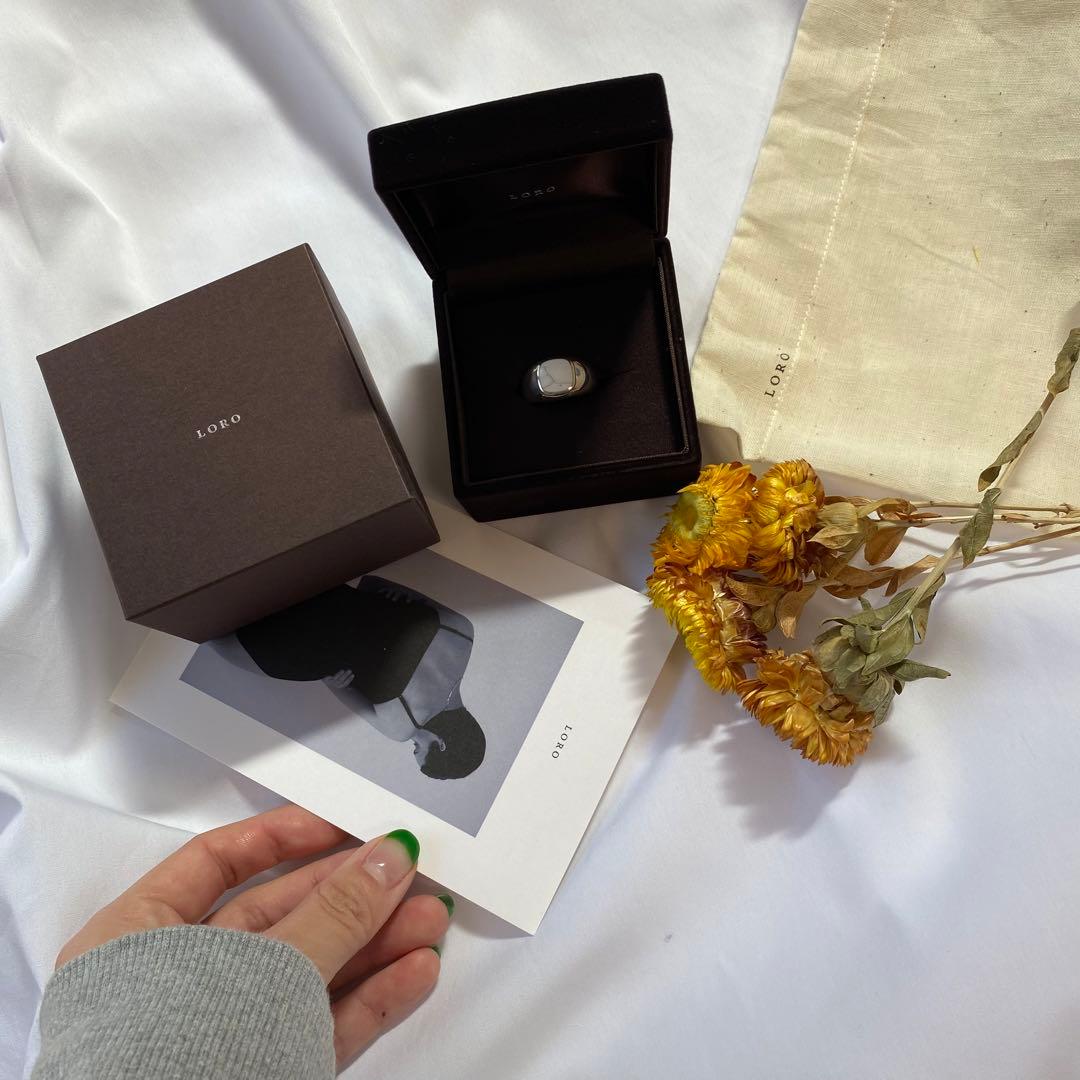 LORO リング　美品！　シルバーリング