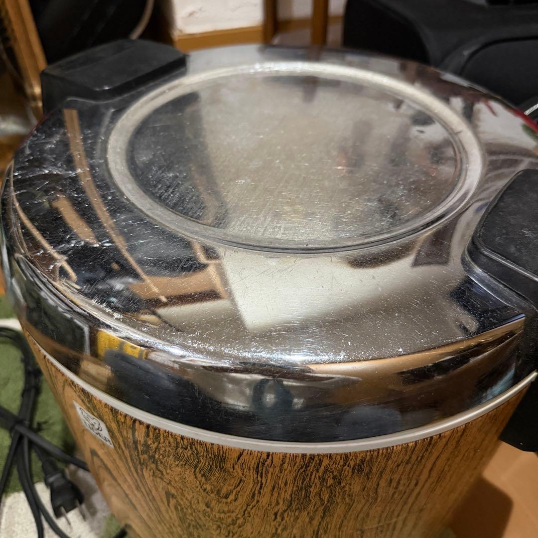 TIGER 木目調 炊飯器