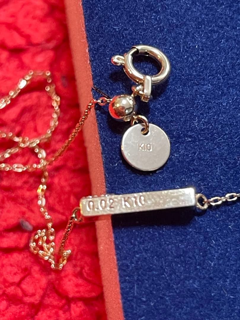 ソワレオー　soireeo 西島隆弘　Nissy ネックレス　K10