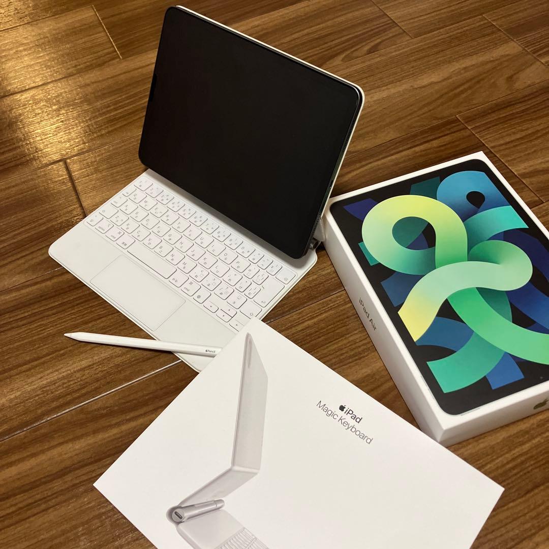 iPad Air 第4世代 Magic Keyboard Pencil 付き