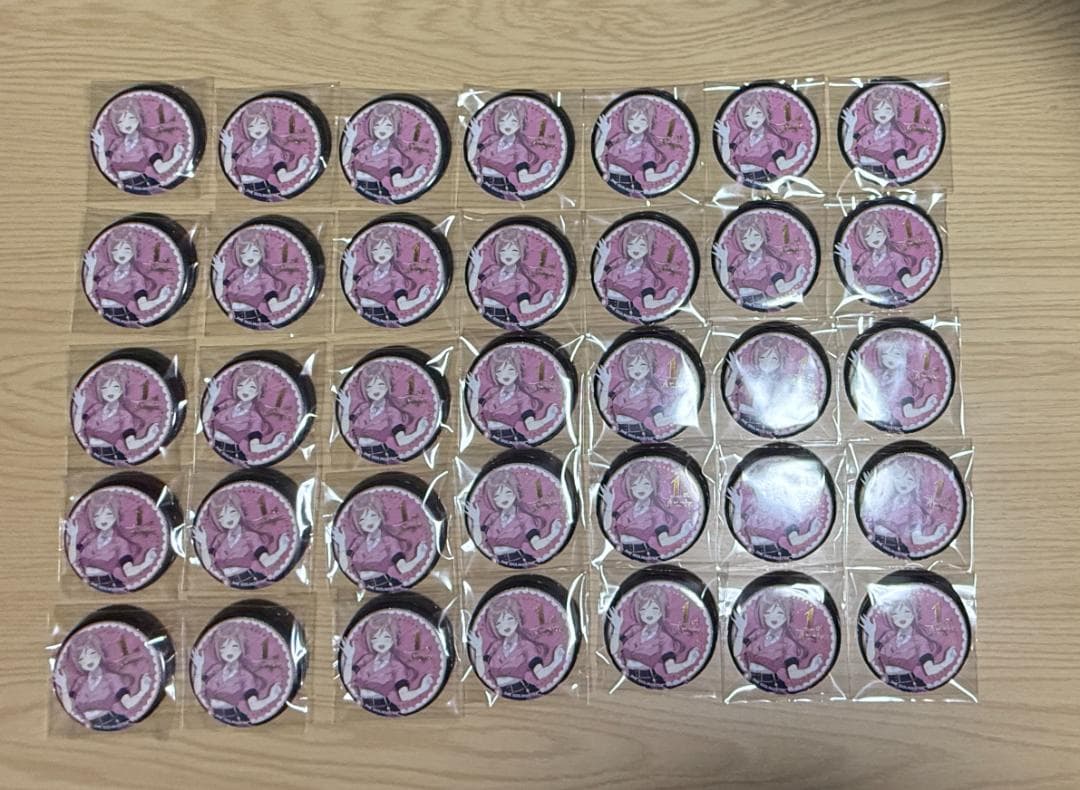 姫崎莉波 The 1st Milestone ver. グリ缶 缶バッジ 35個