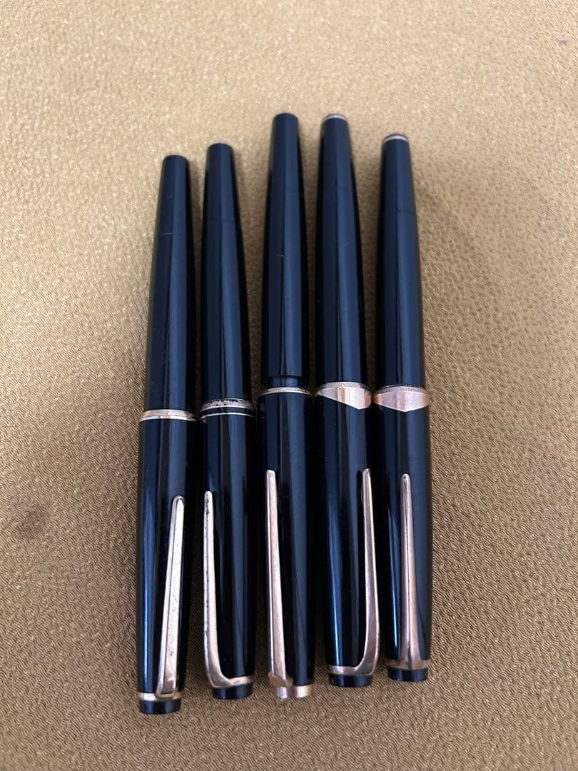 モンブラン万年筆 5本セット 黒