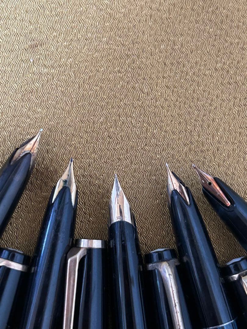 モンブラン万年筆 5本セット 黒