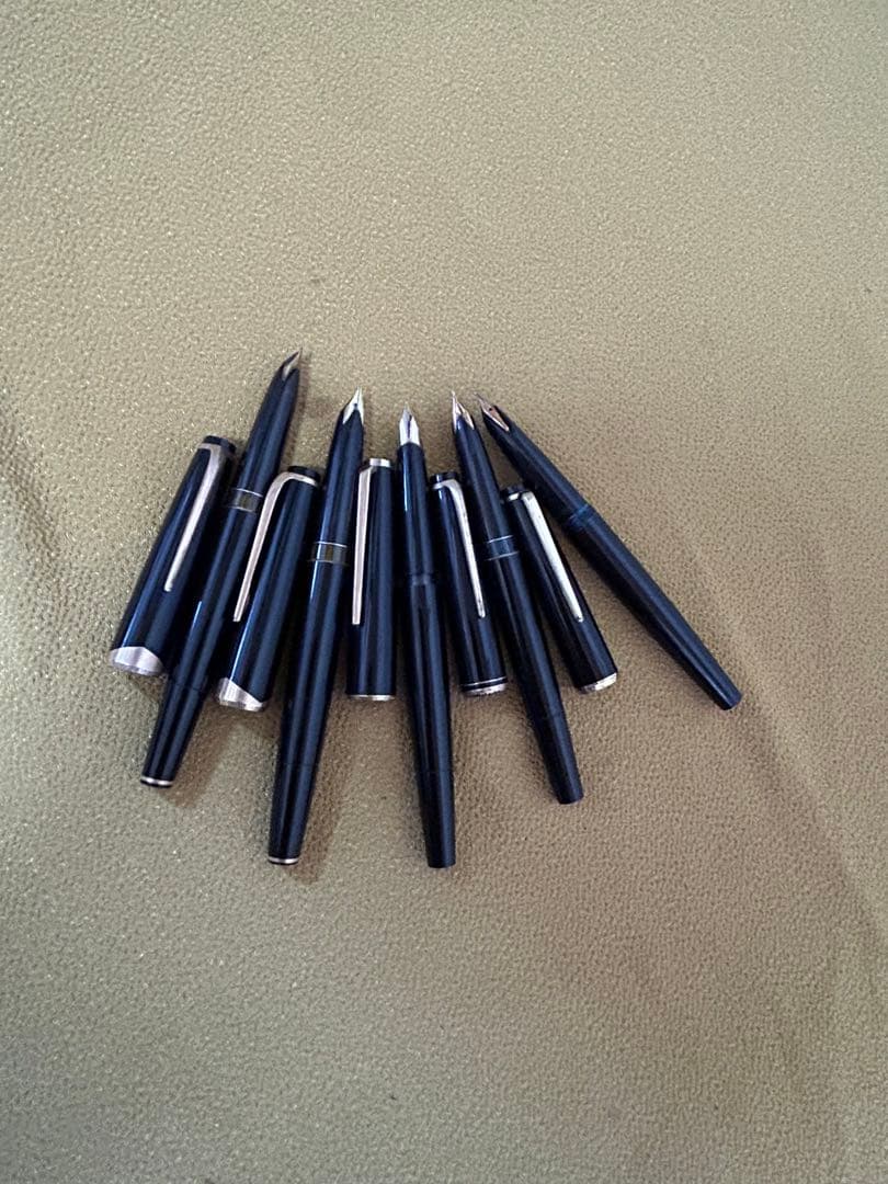 モンブラン万年筆 5本セット 黒