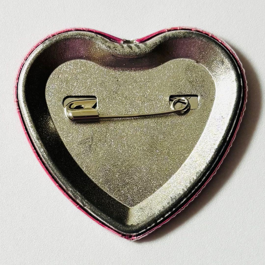 ダンガンロンパ ナンジャタウン テレ顔 照れ顔 ハート缶バッジ 朝日奈葵