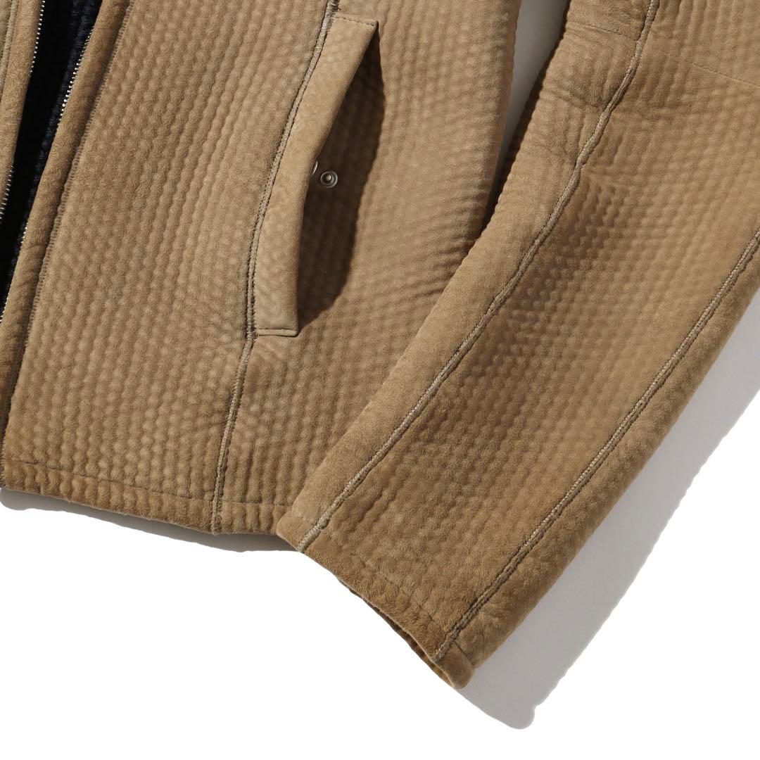 エンポリオ アルマーニ レザー ブルゾン ジャケット ライダース 44 S相当