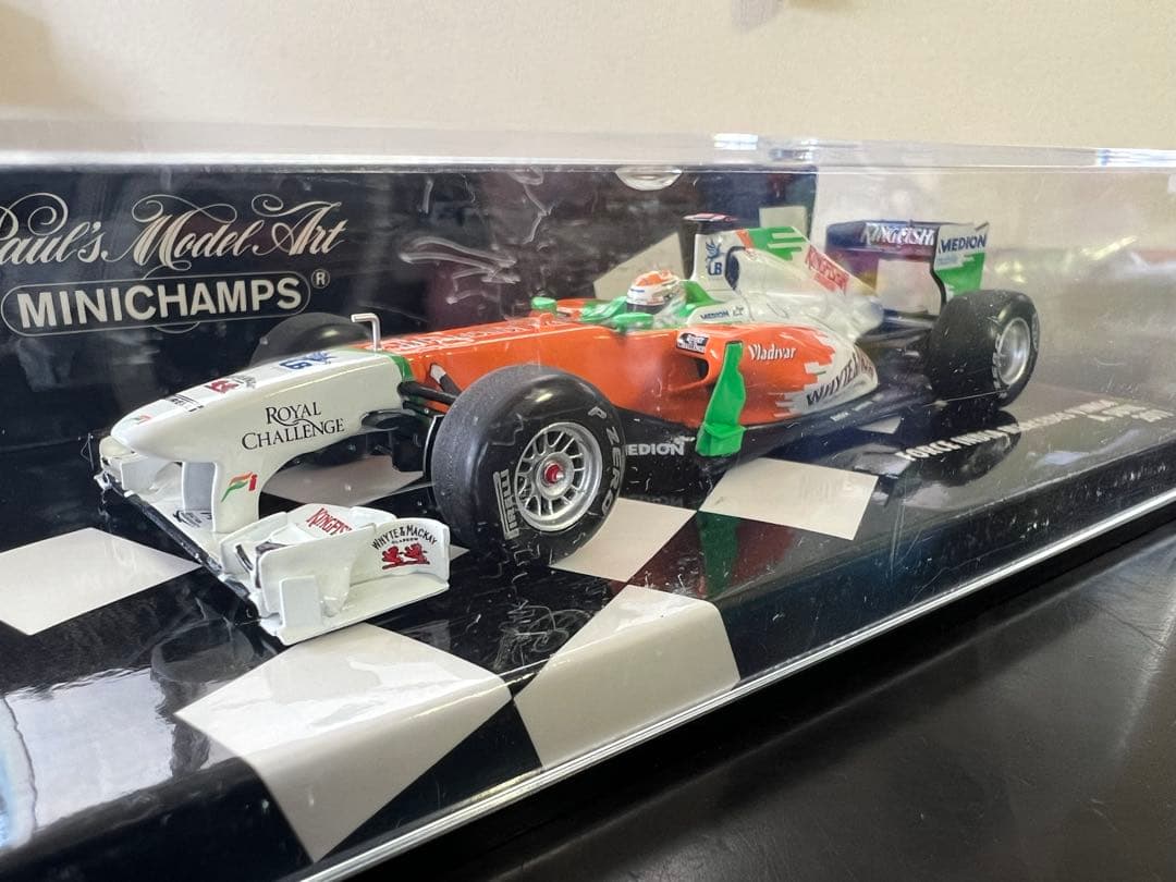 F1 Force India VJM10 2011 エイドリアンスーティル