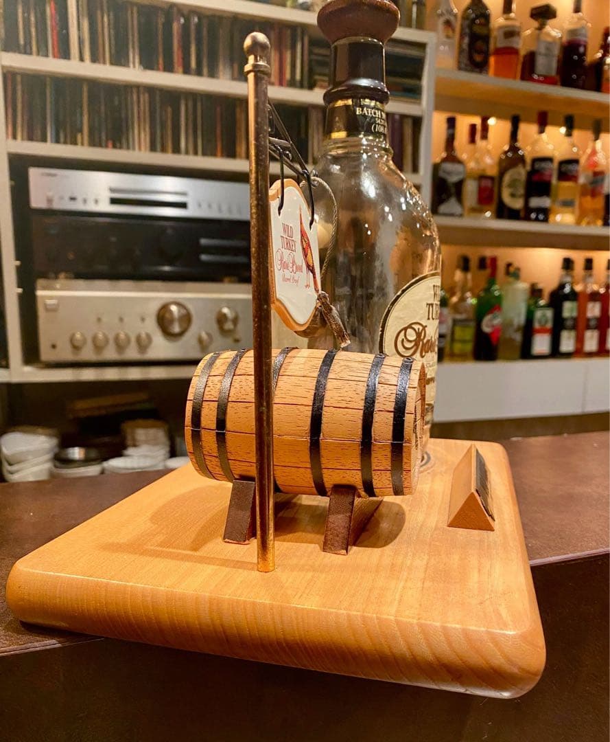 ワイルドターキー レアブリード用ディスプレイ台 ビンテージ品！超レア！美品！