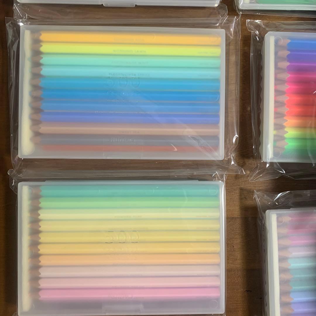 500本 カラフル色鉛筆セット