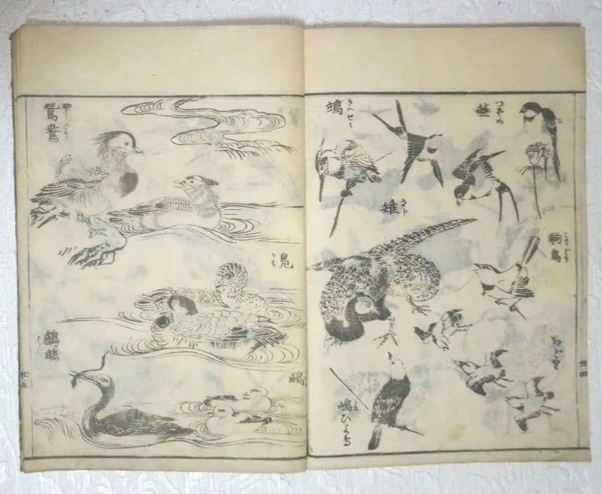 諸職画鑑版画本(黒摺り版画本)鍬形恵齋画(北尾政美)寛政6年寅蠟月出版(初版)