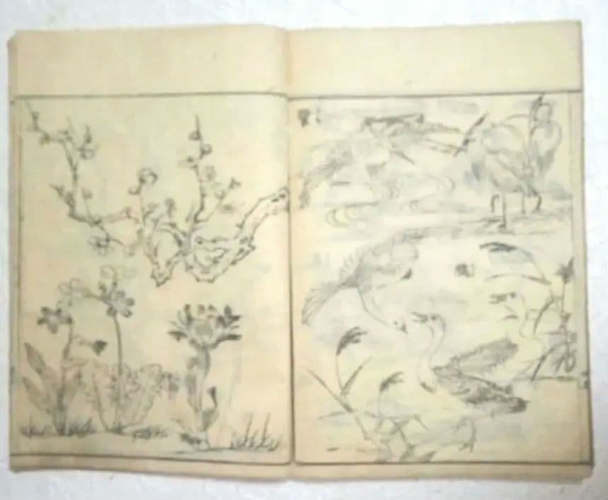 諸職画鑑版画本(黒摺り版画本)鍬形恵齋画(北尾政美)寛政6年寅蠟月出版(初版)